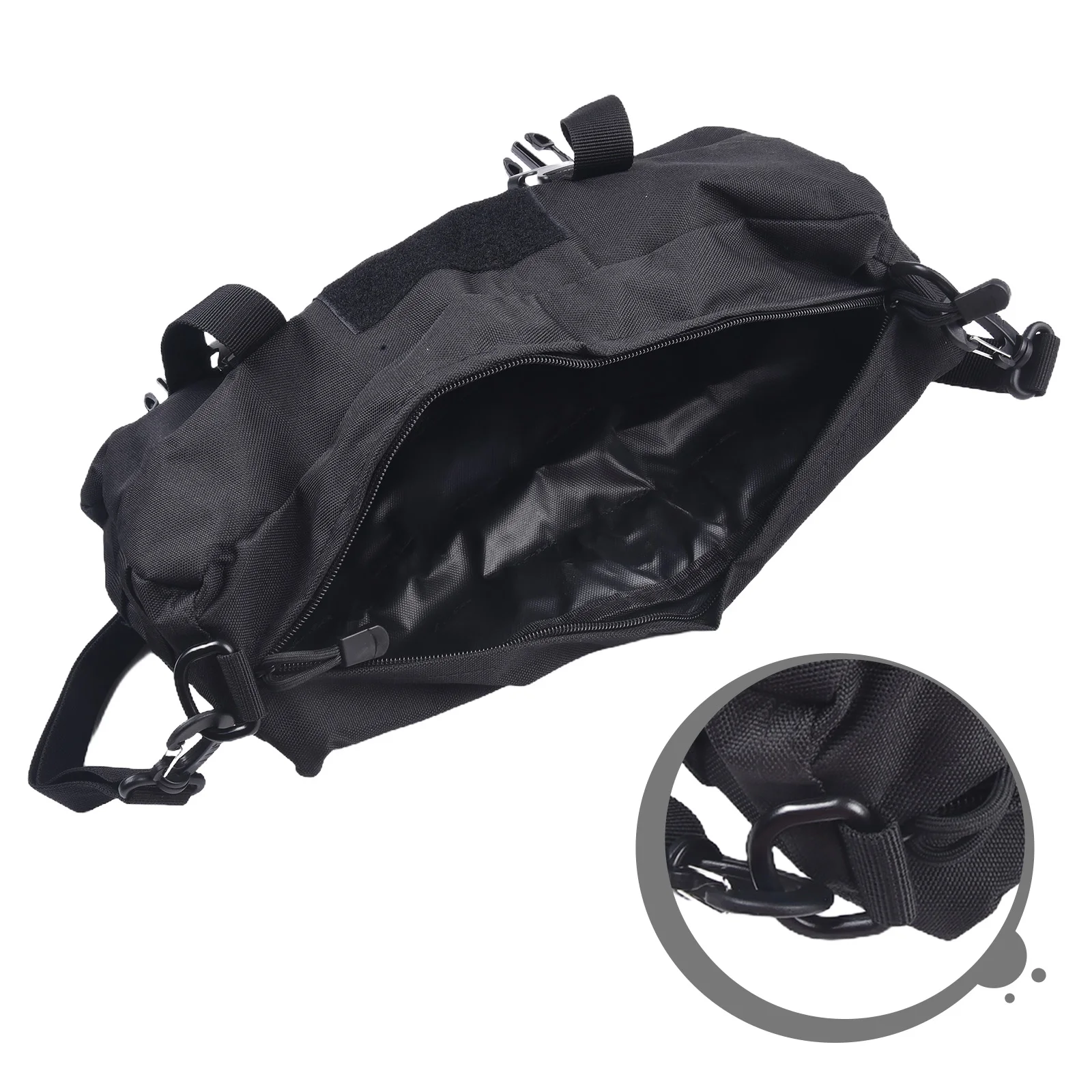 

Multifunctional Climbing Bag 600D Nylon Waterproof Shoulder Bag 36x10x15cm Molle Camping Pack Hiking Waist Tool Bag For Outdoors