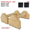 Push-up Stand Wood Pushup Bars Exercise Non-Slip Parallettes Handle Stands Calisthenics Fitness Equipment Home Strength Training 1