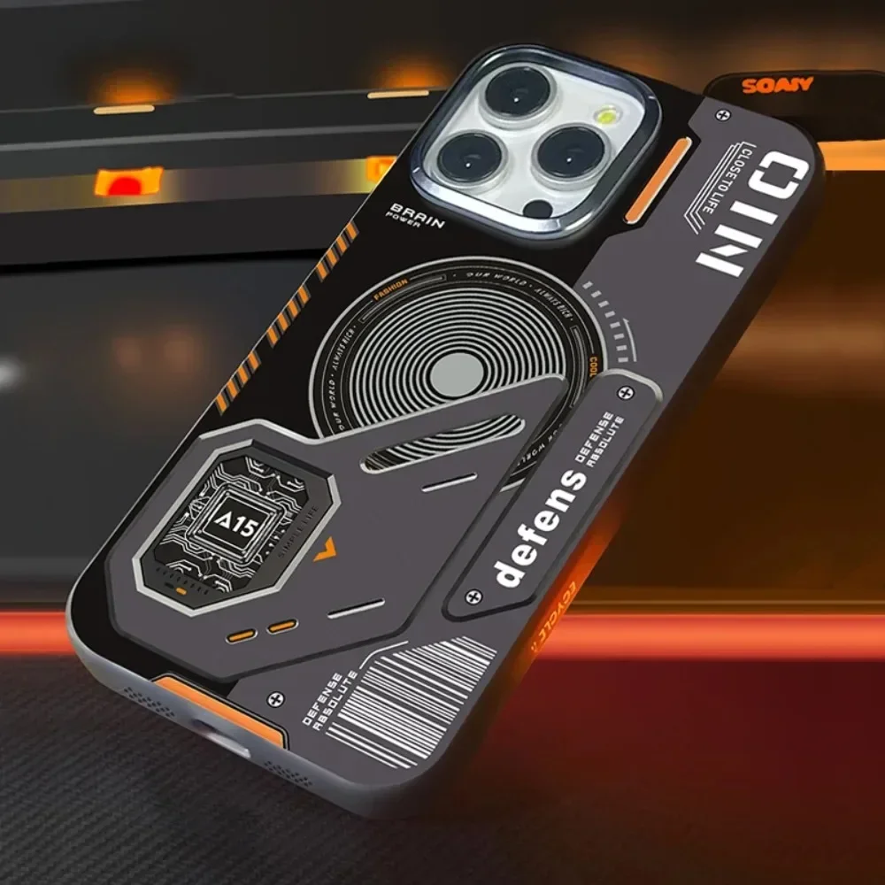 Matte Magnetic Phone Case For iPhone 16 14 13 15 Pro Max