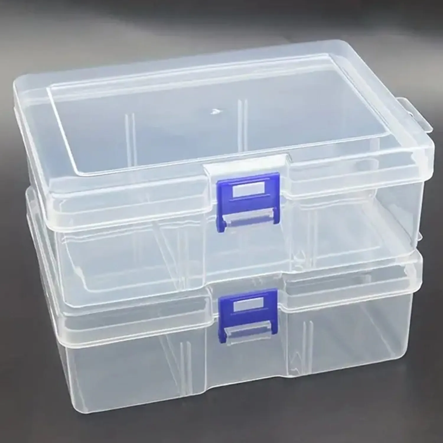 Jewelry Storage Box Transparent Plastic Storage Boxes For Jewelry Hardware Accessories Small Items DIY Crafts Cosmetics