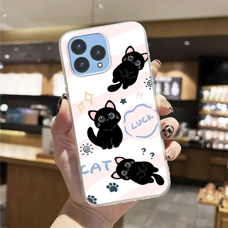 Luxury Transparent Shockproof Silicone Phone Case with Marble Flower Design