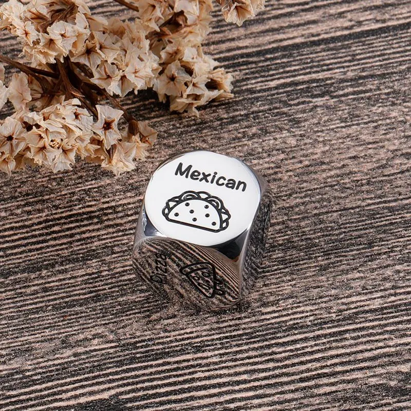 Food Decision Dice Decider For Couple Boyfriend Girlfriend Husband Wife Date Night Dice Gifts For Him Her 2