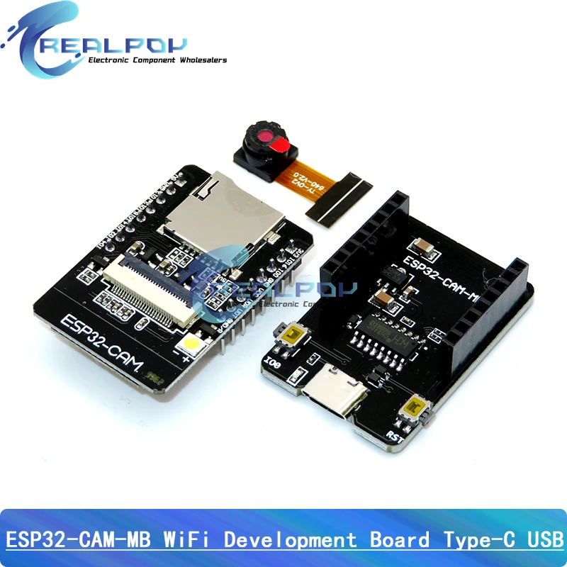 ตัวเลือกสินค้า โมดูล ESP32-CAM WiFi กล้อง OV3660 บอร์ดพัฒนา DIY