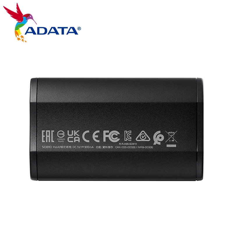 ADATA NVMe PSSD SD810 CŸ  SSD, ޴ ϵ ũ,  ָ Ʈ ̺, ִ 2000 Mb/s, 500GB, 1TB, 2TB, 4TB