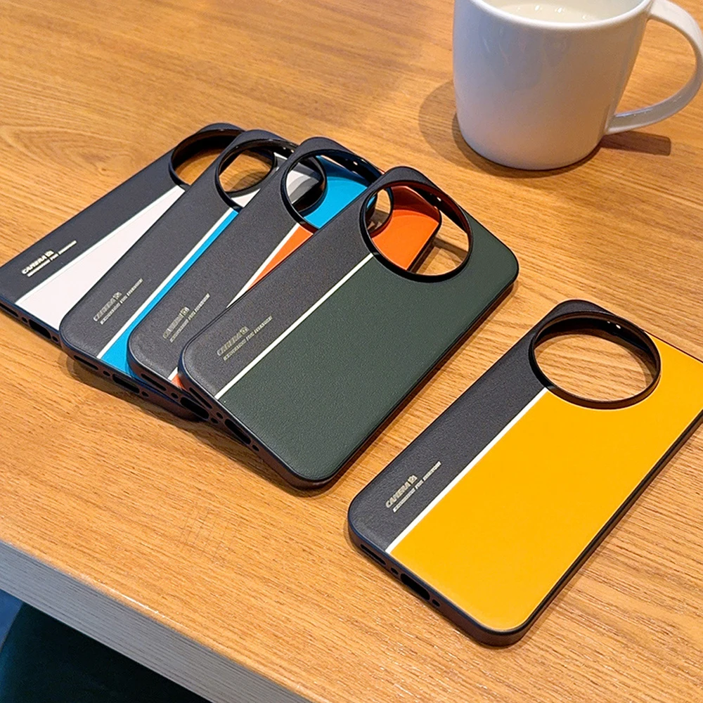 Vibrant Leather Stitching Plating Shockproof Phone Case - Simple & Stylish Design