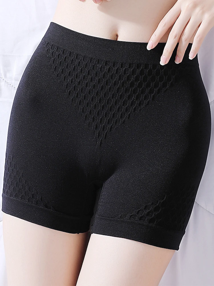 Women Safety Shorts Pants Seamless Nylon High Waist Panties