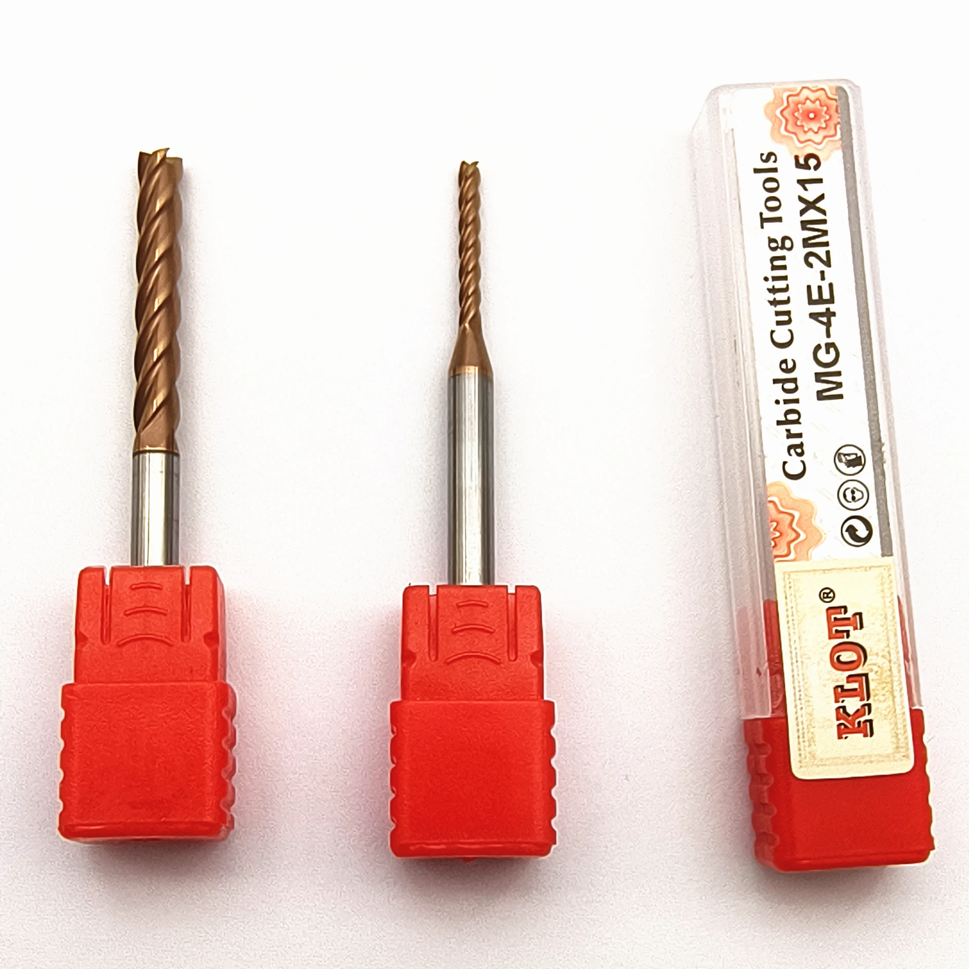 KLOTHRC60UltraHardTiCNCoatedSolidCarbideLongCuttingLengtEnd