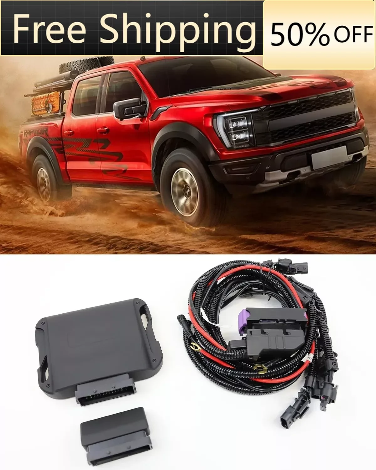 

Чип ECU для тюнинга 2019 Ford F150 Raptor кВт/кВт, версия GTS, повышающая мощность двигателя, разводной крутящий момент, автомобильные аксессуары