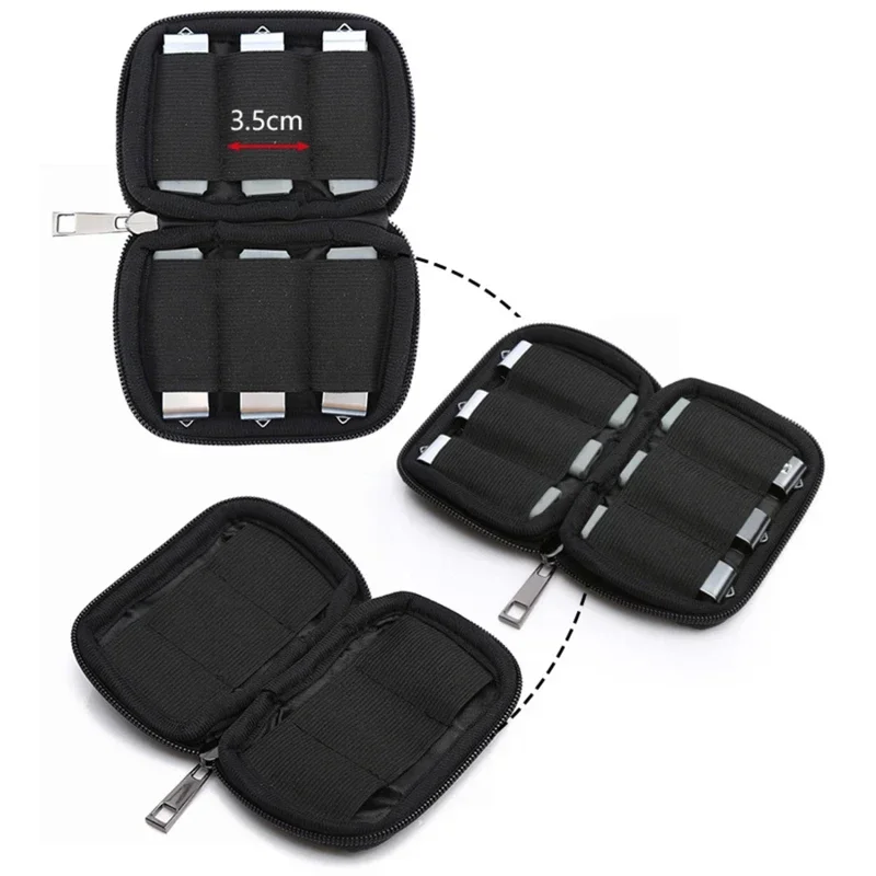 U 디스크 가방 스토리지 플래시 드라이브, 휴대용 USB 보호 방진, 매일 긁힘 방지, 먼지 충격 방지 정리함 케이스