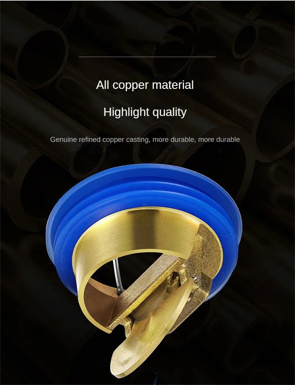 Description Picture 3 of itemOne Way Valve Shower Drainer Insect Prevention Seal Stopper Anti Odor Sewer Strainer Plug Drain Cover Floor Drain