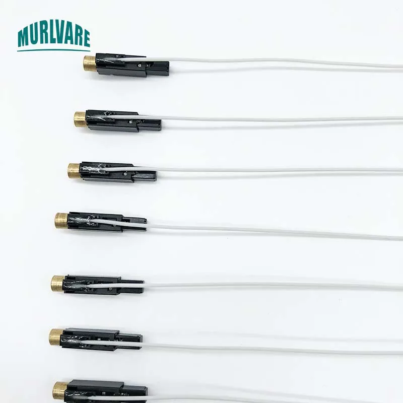 Copper Cap Spary Gun Lighter 10Pcs Wire Length 17.5Cm 3.0*0.55*0.62Cm Piezoelement Spark Piezo Igniter water heater parts gas oven ignition parts