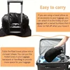 Travel Stuffable Neck Pillow Luggage Space-saving Portable Refillable Neck Support Cushion Car Train Airplane Headrest Pillow 6