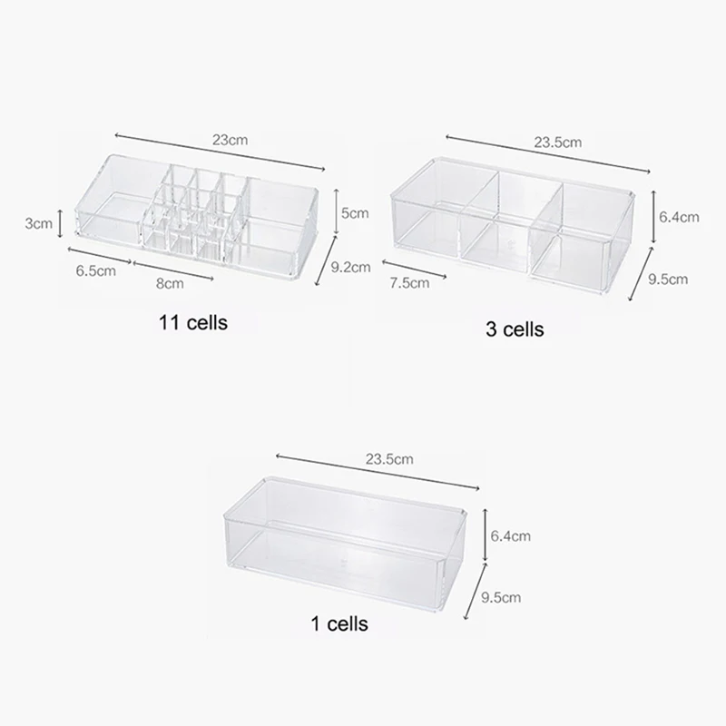 Storage makeup organizer for cosmetics organizer makeup storage box acrylic lipstick jewelry organizer Makeup brush storage 6