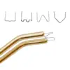 100PCS 0.6/0.8mm Hot Stapler Staples For Car Bumper Hot Stapler Welding Soldering Tools Plastic Welder Automotive Repair Kit 5