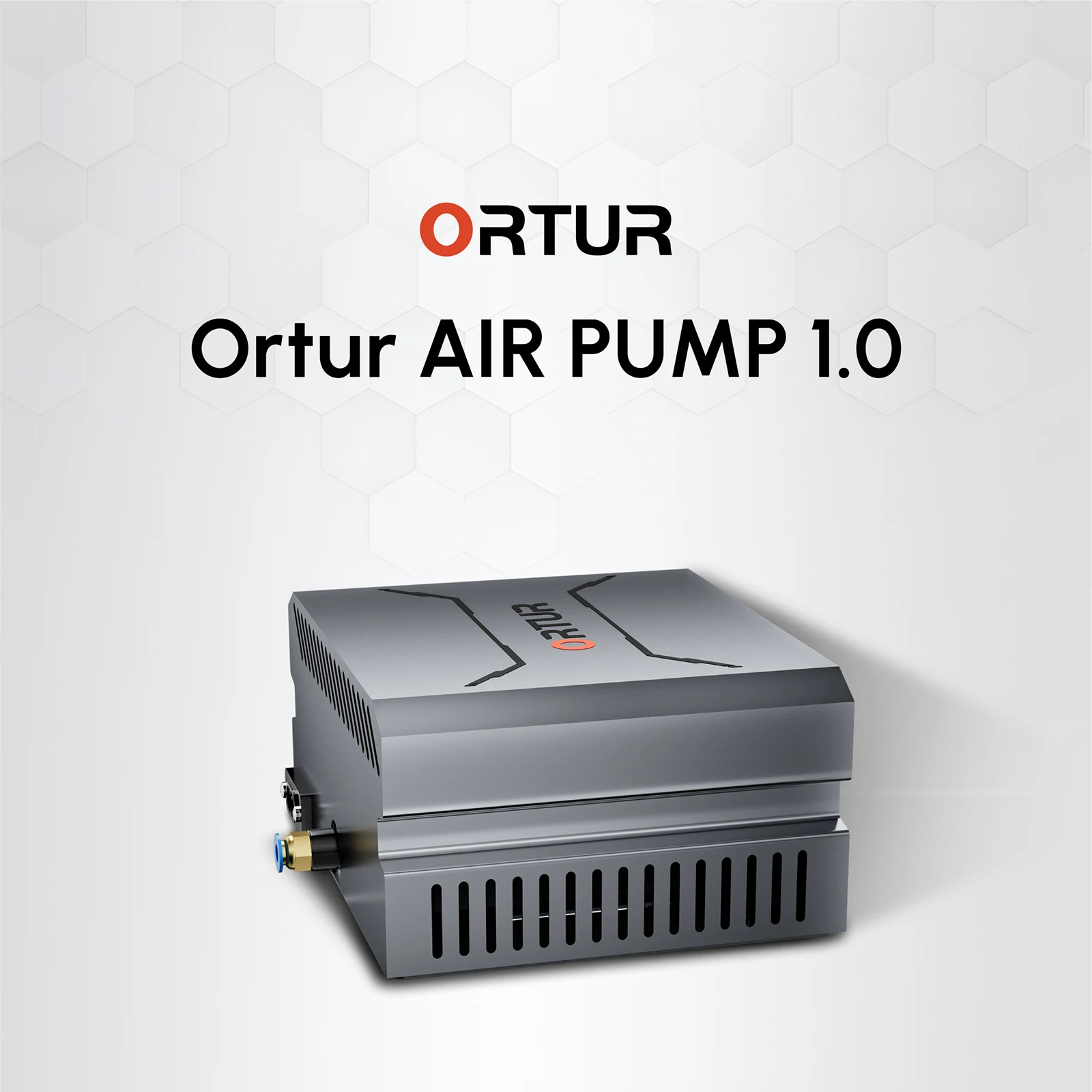Ortur Air Assist High Speed Pump Compressor Adjustable Airflow Compatible with Laser Engraver Low Noise Upgrade Nozzle 220V/110V