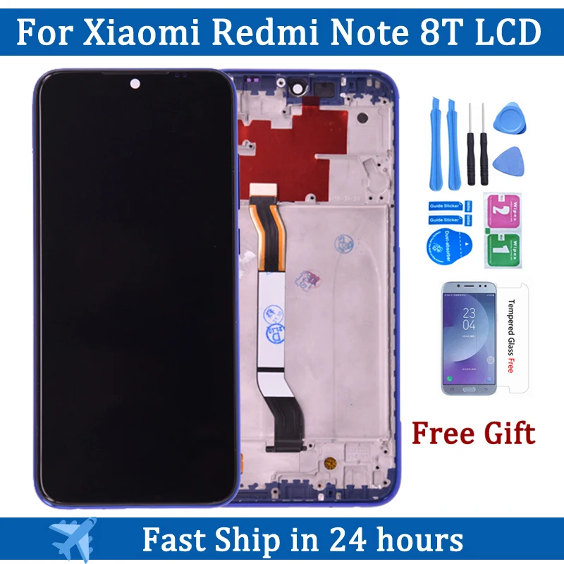 

Original Display For Xiaomi Redmi Note 8T LCD Touch Screen Digitizer Panel Assembly For M1908C3XG Display Replacement Parts