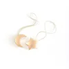 Metal Star And Moon Combination Curtain Magnetic Buckle Strap No Punching Free Installation Moon Shape Curtain Buckle 4