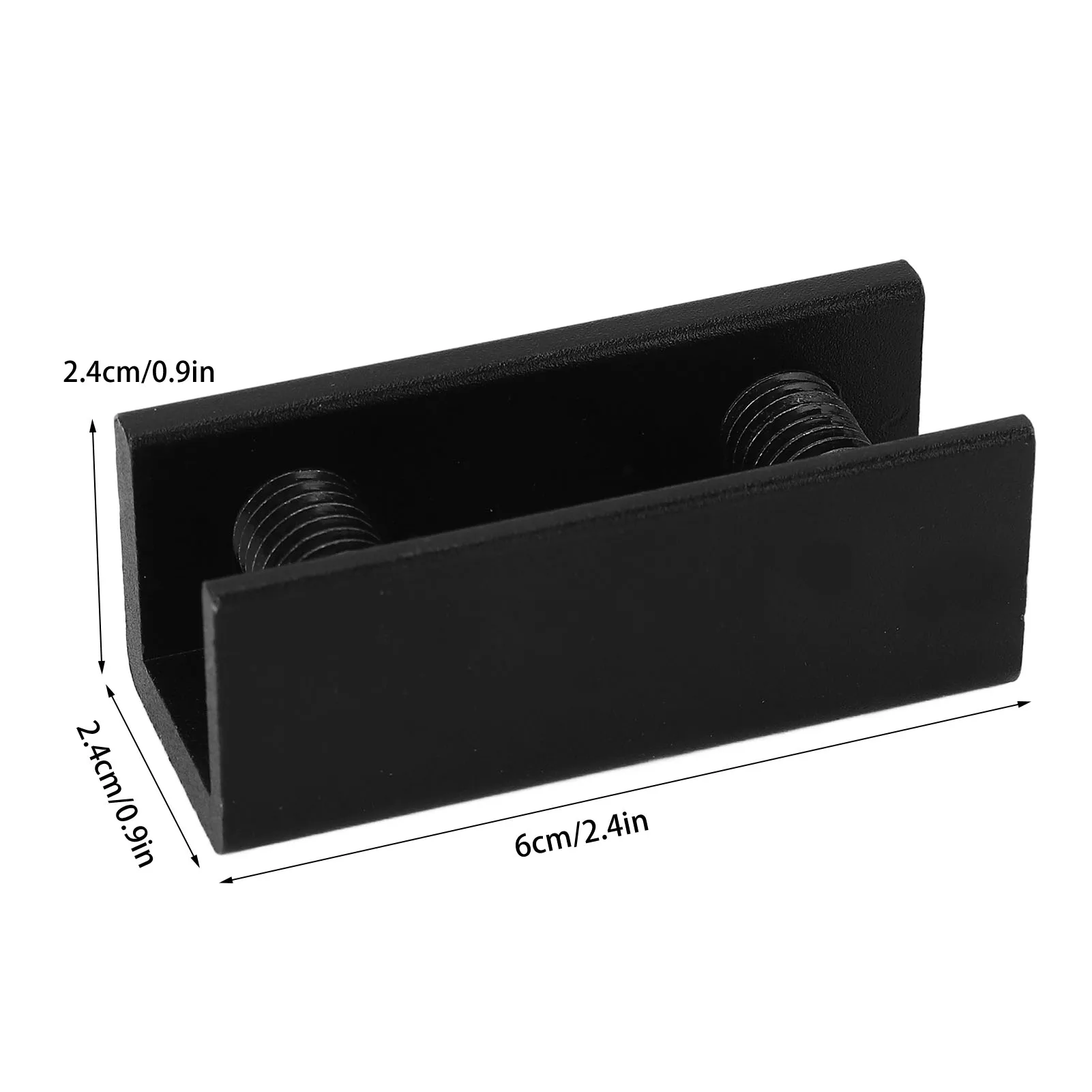 10Pcs Window Lock 2 Holes Sliding Stopper Locks for Pets Anti-theft Non Punch Sliding Window Lock