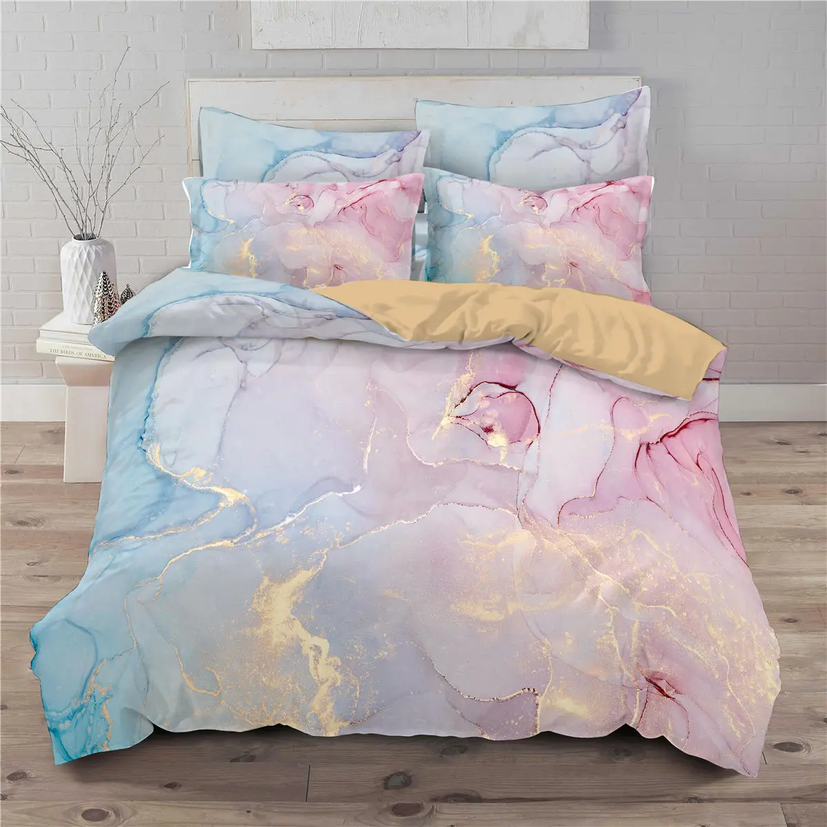 Girls Bedding Girl Ocean Bedding Set, Beachy Room Decor, Toddler