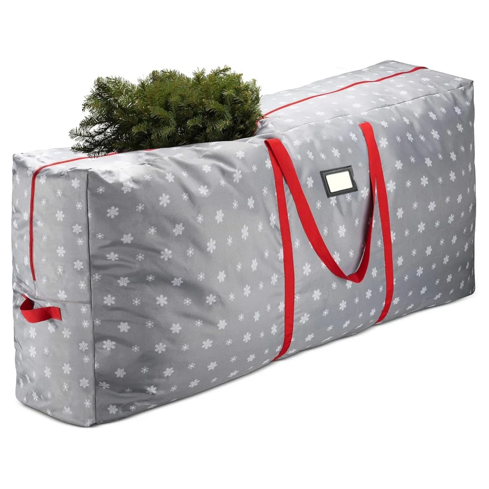 Foldable Christmas Tree Xmas Decoration Wreath Storage Bag Oxford Cloth Bag For Storing Christmas Utenciles Garland Home Storage christmas tree storage bag christmas storage bag