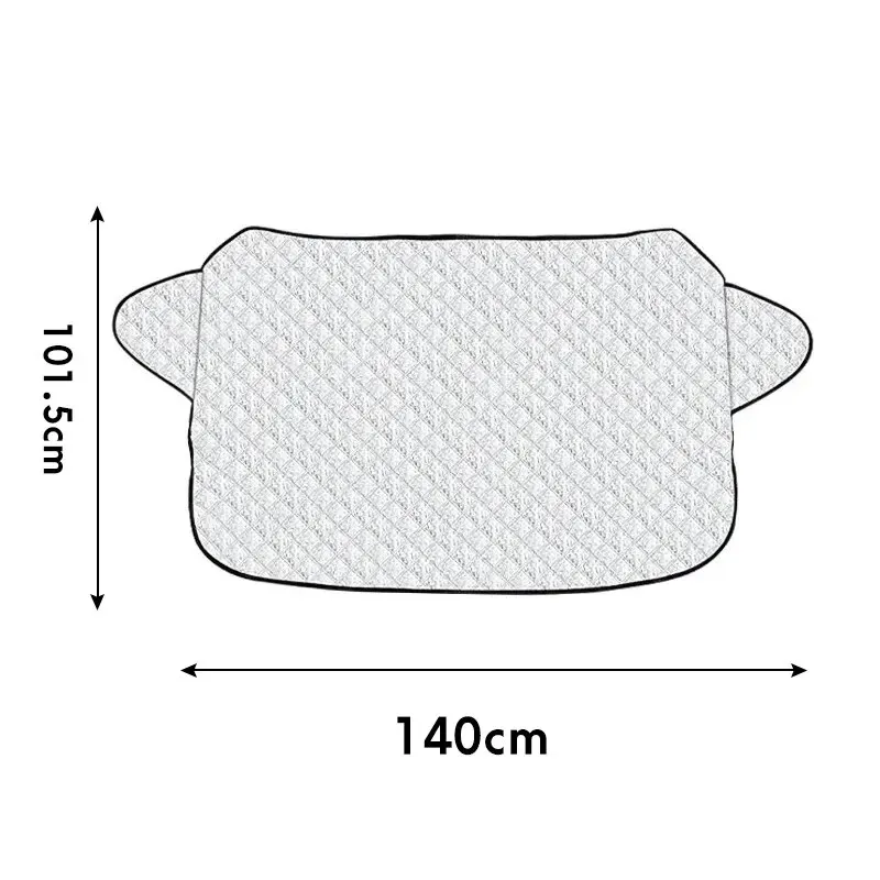 Car Parasol Front Windshield Sunshade Car Anti-exposure Heat Insulation Anti-snow Anti-icing Cover Front Parasol Window Car Clothing Cover