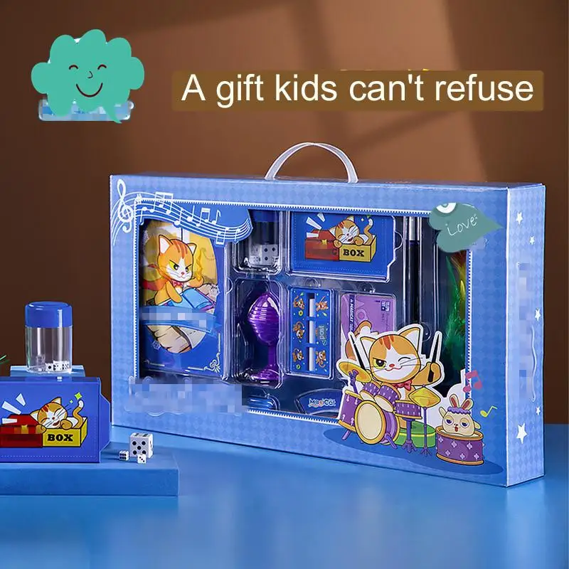 

Magic Props Set Large Gift Box Children's Educational Toys Performance Holiday Gift