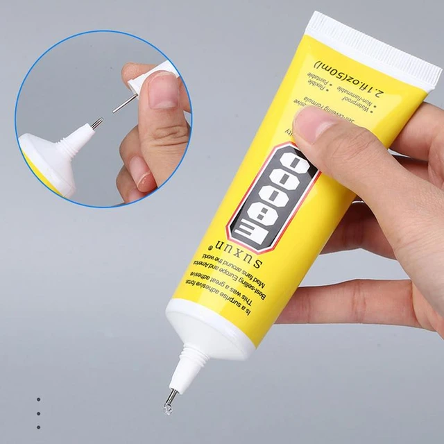 Multipurpose E8000 50mL Transparent Adhesive Strong Glue