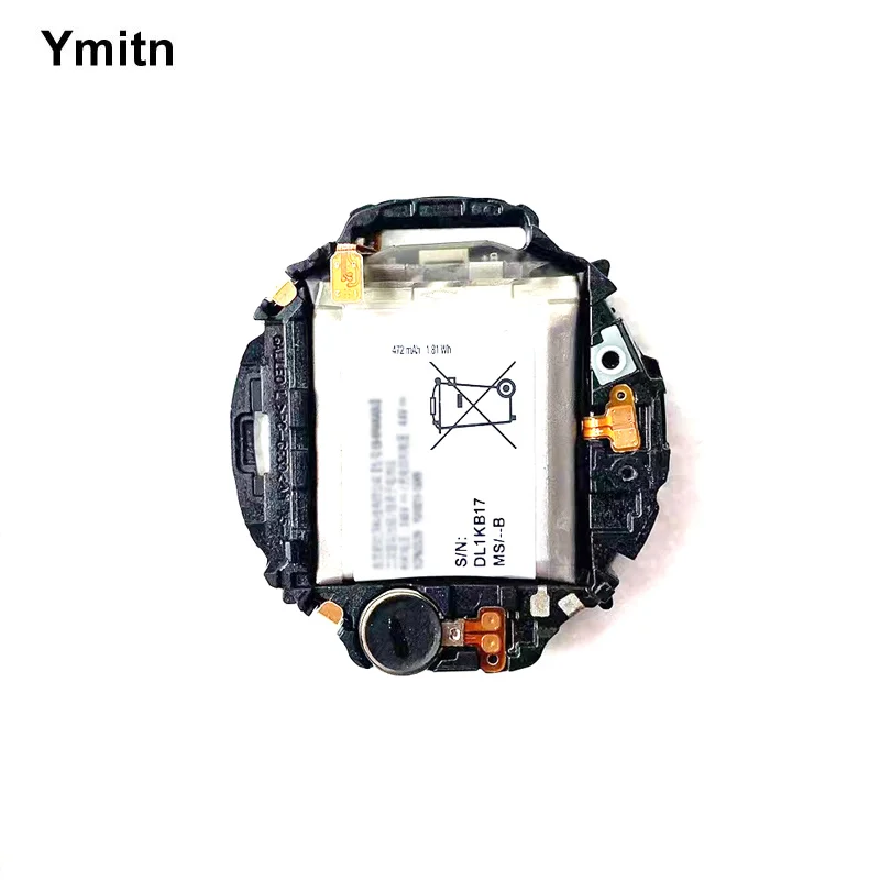 Ymitn Habitação Quadro Médio com Cabo Flexível do Motor de Vibração da Bateria para Samsung Galaxy Assista s4 R800 R805 Placa Pequena
