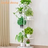 Cordlal Shining Stand For Flowers Iron 6/7/8Layers Plant Holder Storage Shelf Pot Rack Organizer Home Garden Decoration 3