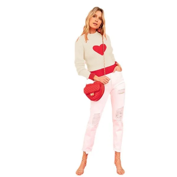 

Women Warm Sweater O Neck Loose Knitted Pullover Long Casual Oversize Blouse Ladies Hipster Clothing