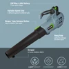 WORKPRO 4.0Ah Battery 20V Cordless Leaf Blower Variable Speed Air Powered Blower Sweeper for Dust,Snow Blowing Garden Power Tool 5