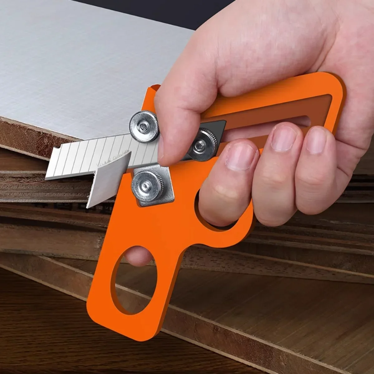 Manual Edge Banding Trimmer Veneer Edge Cutter Tool Woodworking Chamfer Plane Wood Chamfering Fillet Scraper Board Deburring