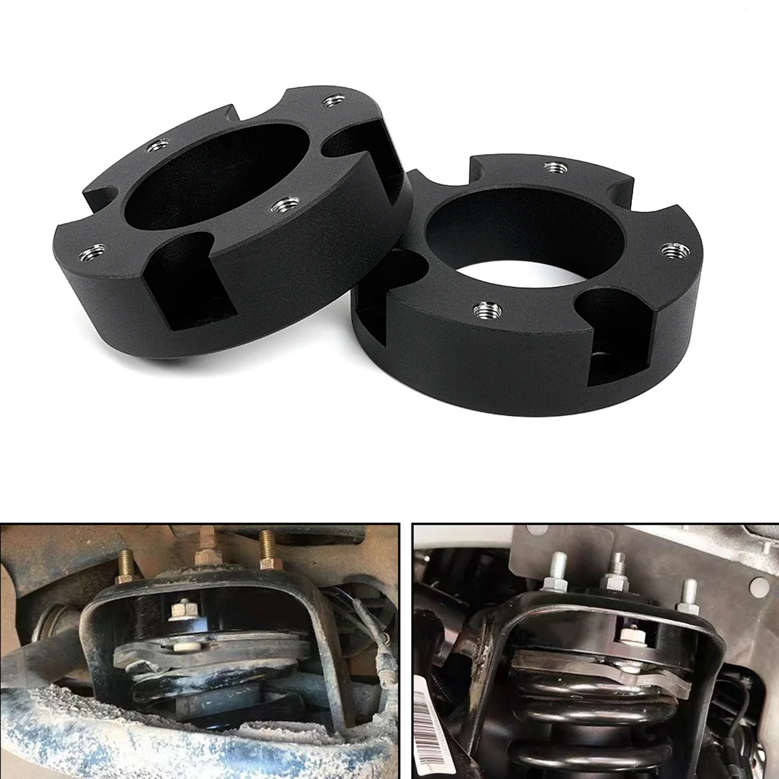 

1 комплект, автомобильный колесный распорка 2,5 дюйма, Комплект переднего выравнивающего подъемника для Toyota Tundra 2WD 4WD 2007-2019