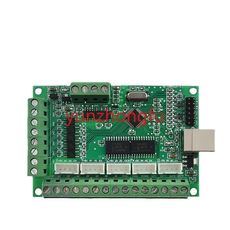 

Mach3 V2.1 Five-Axis Engraving Machine Main Board Cnc Motion Control Card 5-Axis Stepper Motor Drive Interface Board