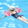 Swimbobo Summer Swim Adult Kids Boys And Girl Safe PVC Material Arm Float Armbands Inflatable Swimming Ring Water 2