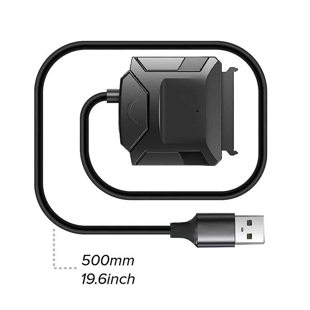 USB 3.0-SATA 어댑터 변환기 케이블(2.5' '3.5'' HDD SSD 하드 디스크 드라이브 노트북 하드 드라이브 SSD BLU-RAY DVD/CD-ROM/DVD-ROM)