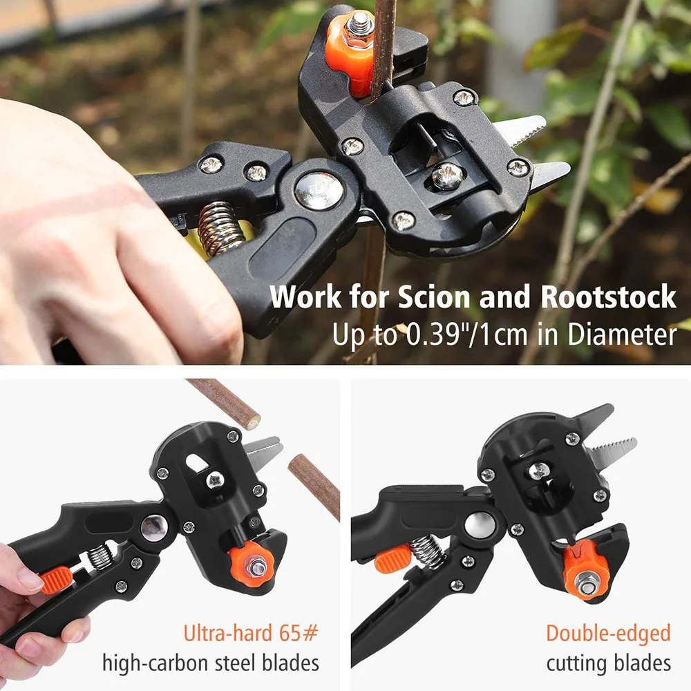 Plant Shears Garden Tools Handheld Vaccination Cutting Tree Grafting Pruner  Chopper 2cm Graft Film Tape - AliExpress