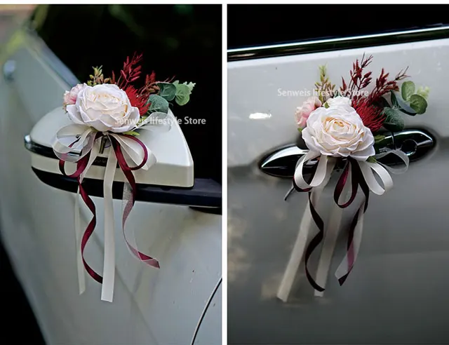 Ruban En Soie Rose Vif Pour Emballage De Cadeaux, 2,5 Cm X 22,9 M, Pour Bouquet De Fleurs, Couronnes, Décoration De Fête De Mariage, Projet De Couture