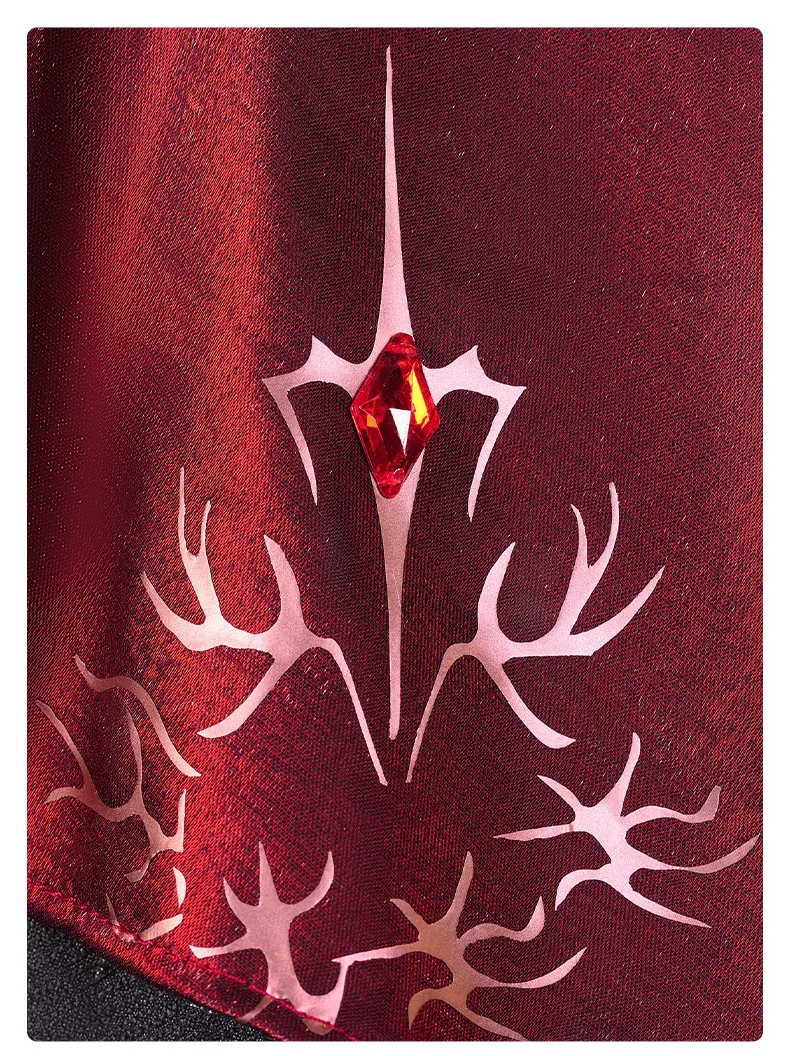 Fantasy Red Dress Cosplay Costume