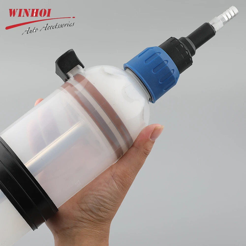 1500ml/500ml Car Oil Exchanger Pump Large Capacity Brake Bleeder Device Car Brake Pumping Tools Oil Fluid Replacement Equipment