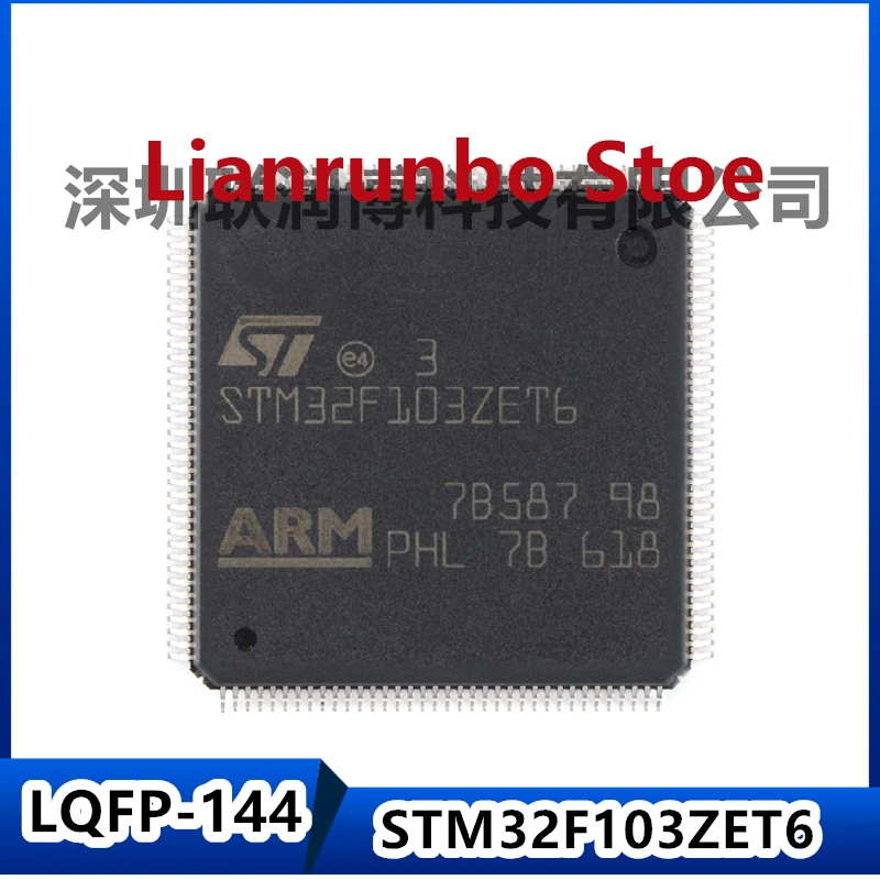 

New original STM32F103ZET6 LQFP-144 ARM Cortex-M3 32-bit microcontroller MCU