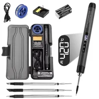 USB Wireless Electric Soldering Iron C200S Replaceable Solder Iron Tips Type-C 5V 8W Fast Charging Portable Repair Welding Tools 1