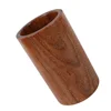 Dishwasher Cutlery Basket Wooden Barrel Pencil Holder Tableware Drainer Jujube Flatware Organizer 4