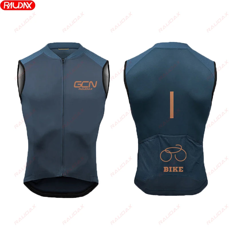 RAUDAX GCN Summer Men's Bicycle Vest Road Bike Windproof