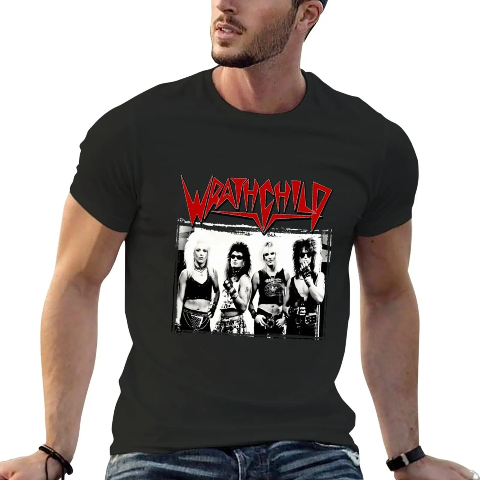 

New Wrathchild Band T-Shirt sweat shirt summer clothes men clothings