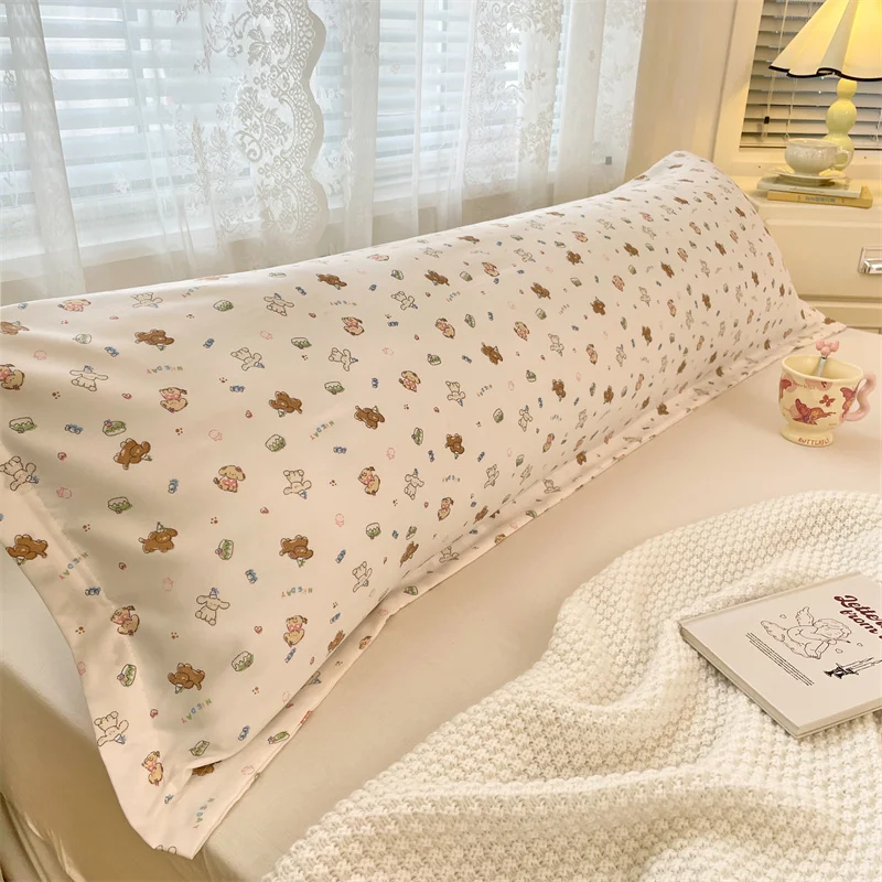 One printed pillowcase, pillow core cover, pillow liner cover, single and double couple cover, 1.2m, 1.5m,1.8m(without core) 5