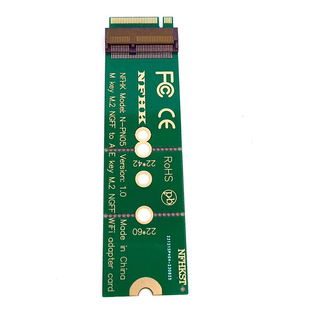 M Key to A E Key slot WIFI Wireless Network Card Laptop NGFF