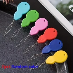Effortless Threading Plastic Needle for Sewing and Crafting (7pcs Mixed color)
