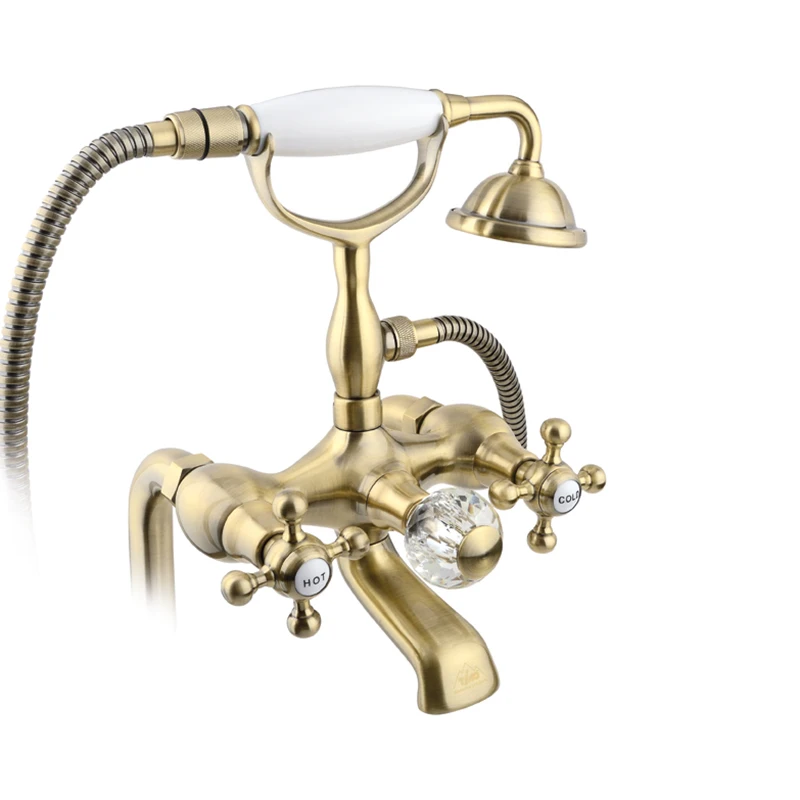 Bath mixer Timo 1914/07y-cr (color: Golden aerator) | Обустройство дома