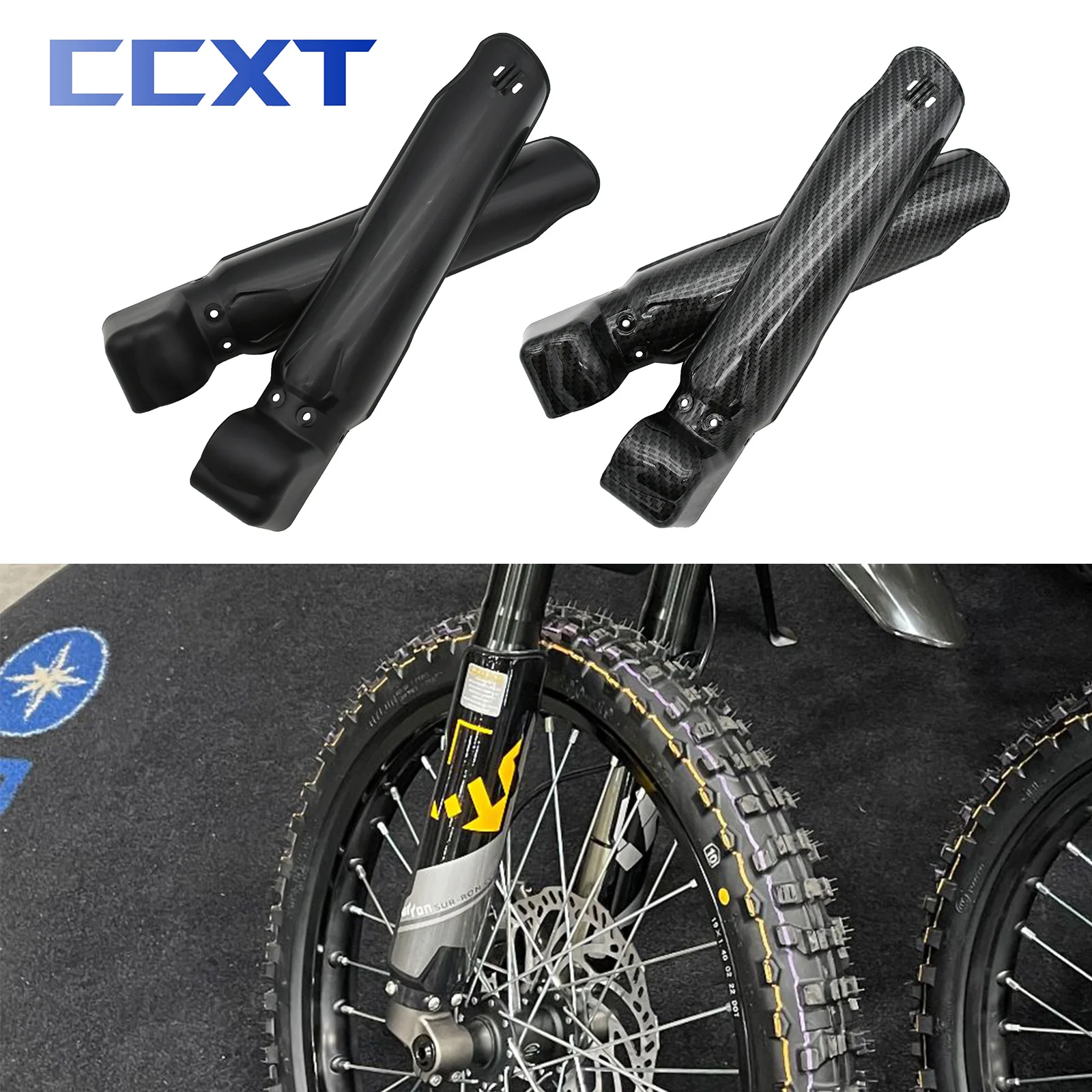 For Sur Ron Light Bee X/S Accessories Electric Bike Motocross Shock  Absorber Fork Guards Plastic Protection Dirt Bike Universal - AliExpress